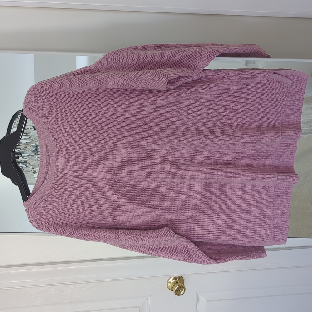 Women's Croft & Barrow Lavender Sweater